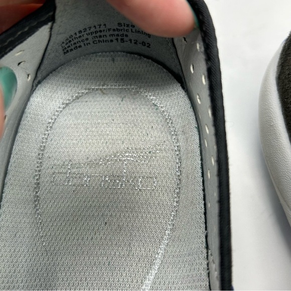 Dansko Hope Black Leather & Royal Blue Stretch Fabric Mary Janes Loafers Size 40 - Picture 13 of 13